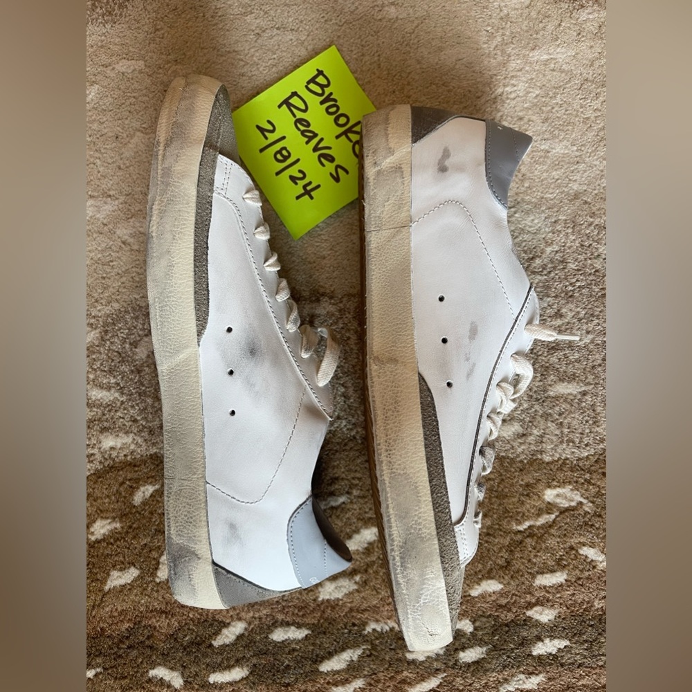 Golden Goose men’s superstar size 45.  NIB.  Comes with dust bag and box.